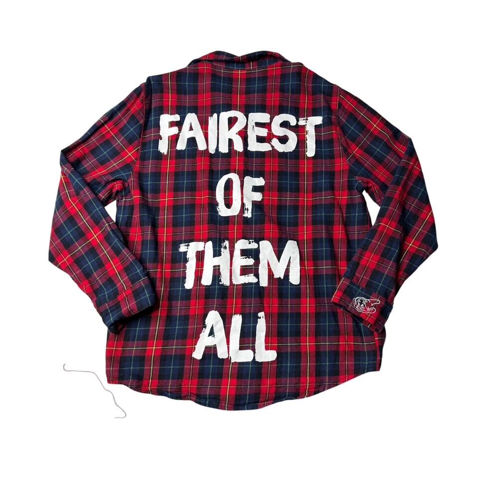 Cakeworthy Disney Snow White Fairest of Them All Red Flannel Medium